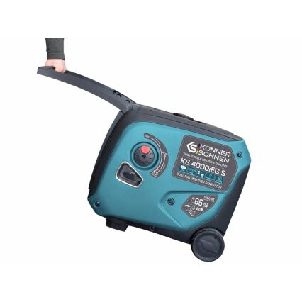 Könner & Söhnen 5106 - Gas and petrol inverter electric generator KS 4000iEG S 4000W