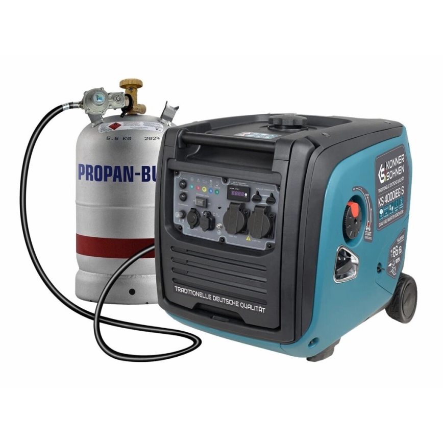Könner & Söhnen 5106 - Gas and petrol inverter electric generator KS 4000iEG S 4000W