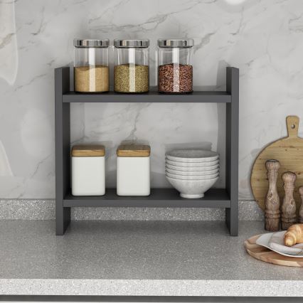 KOREN Anthracite Shelf
