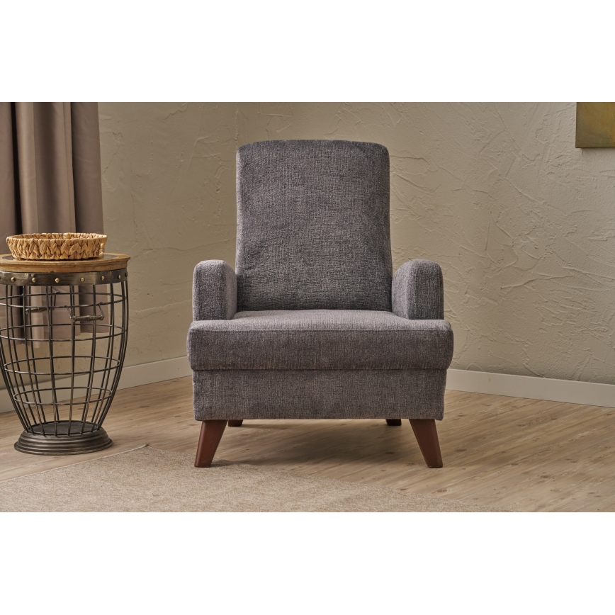 KOVU Armchair, Grey