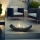Kratki - BIO fireplace 12,4x47 cm 1kW black