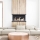 Kratki - Built-in BIO fireplace 50x100 cm 7kW black