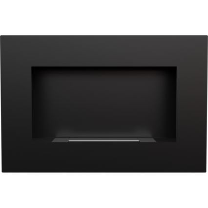 Kratki - Built-in BIO fireplace 40x60 cm 2kW black