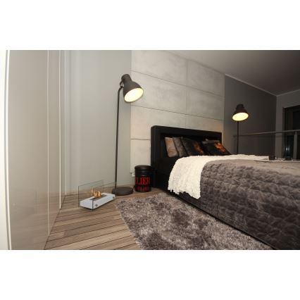 Kratki - BIO fireplace 25,2x39cm 1kW white