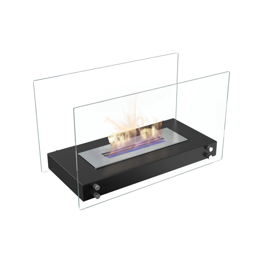 Kratki - BIO fireplace 40,2x70 cm 2kW black