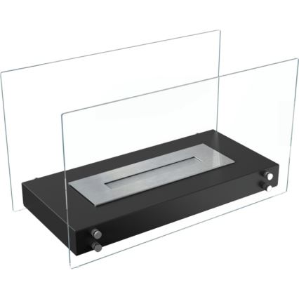Kratki - BIO fireplace 40,2x70 cm 2kW black