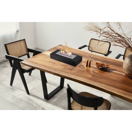 Kratki - BIO fireplace 8,5x49 cm 2,5kW black