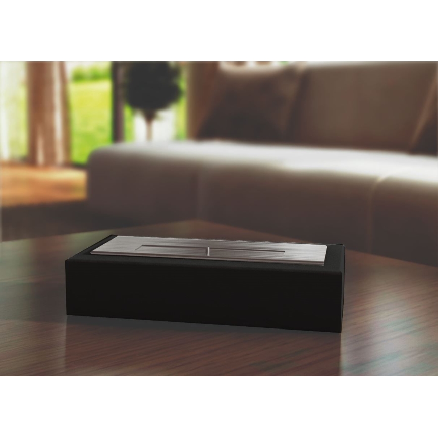 Kratki - BIO fireplace 8,5x49 cm 2,5kW black