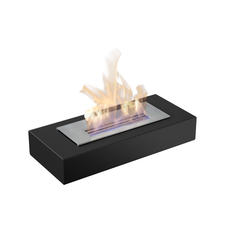 Kratki - BIO fireplace 8,5x49 cm 2,5kW black