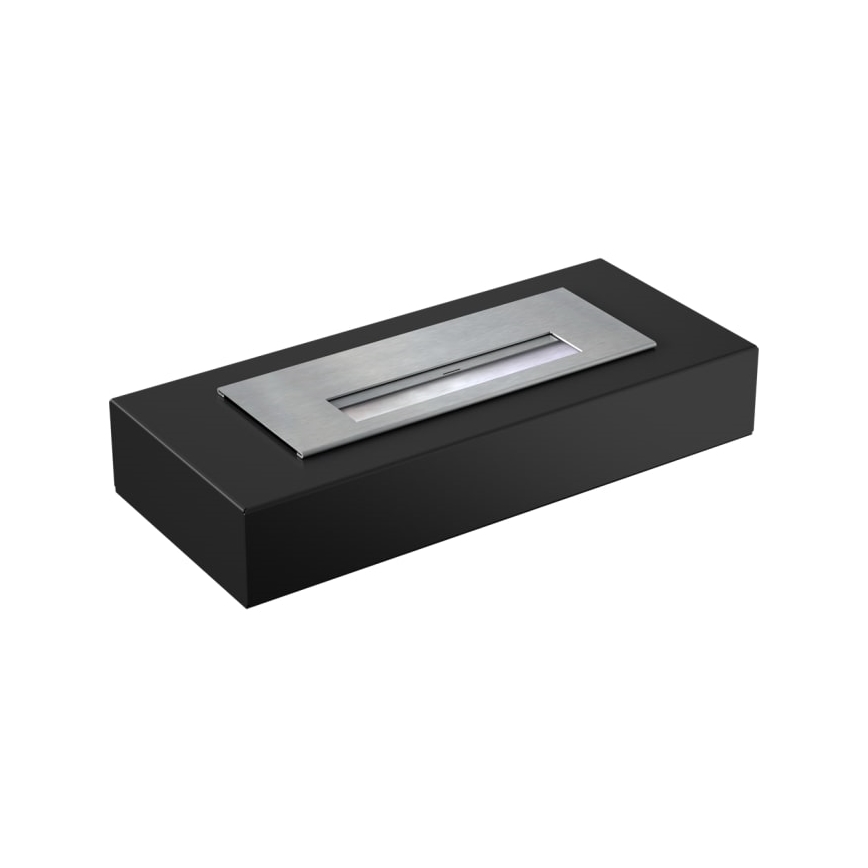 Kratki - BIO fireplace 8,5x49 cm 2,5kW black