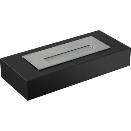 Kratki - BIO fireplace 8,5x49 cm 2,5kW black
