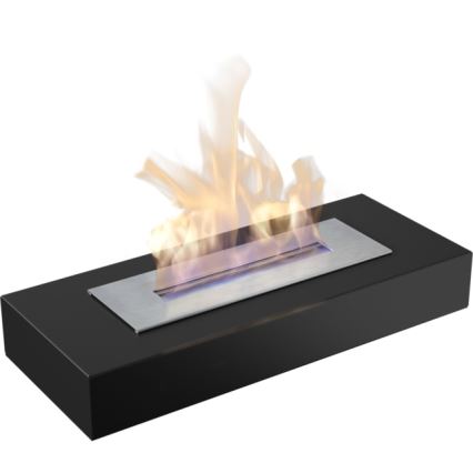 Kratki - BIO fireplace 10x67 cm 3kW black