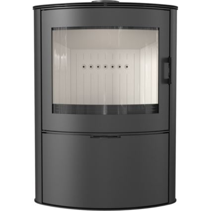Kratki - Steel fireplace 10kW 150mm