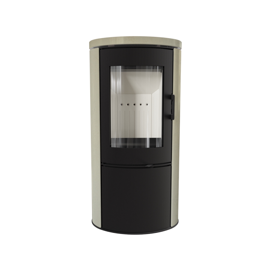 Kratki - Steel fireplace 8kW 150mm