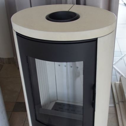 Kratki - Steel fireplace 8kW 150mm