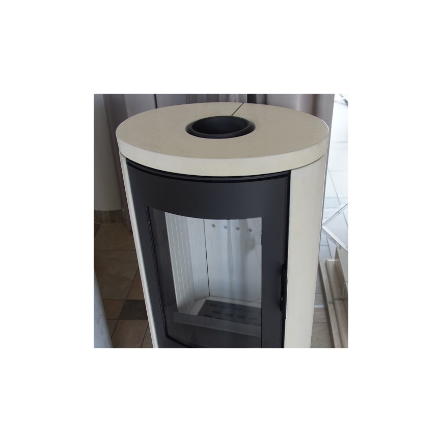 Kratki - Steel fireplace 8kW 150mm