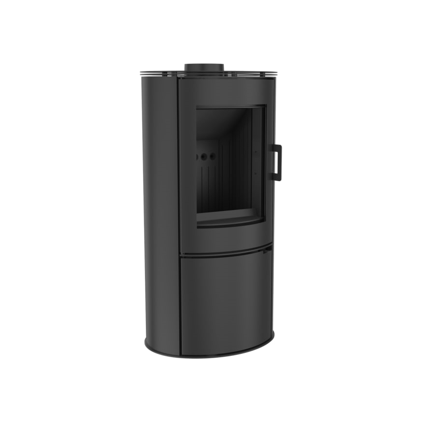 Kratki - Steel fireplace 8kW 150mm