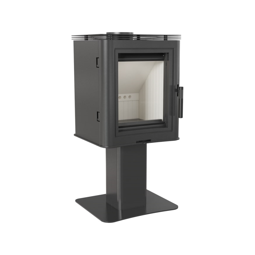 Kratki - Steel fireplace 7kW 150mm
