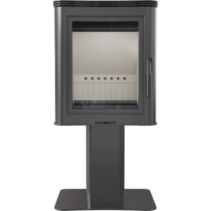 Kratki - Steel fireplace 7kW 150mm