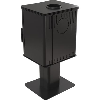 Kratki - Steel fireplace 7kW 150mm