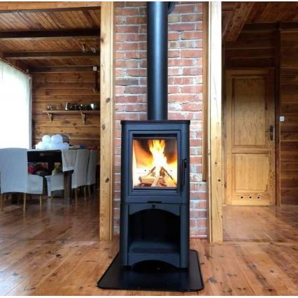 Kratki - Steel fireplace 7kW 150mm