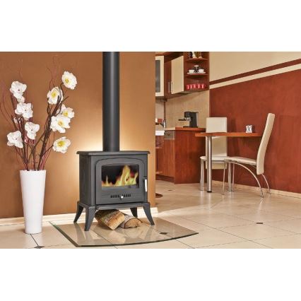 Kratki - Cast-iron fireplace 5kW 130mm
