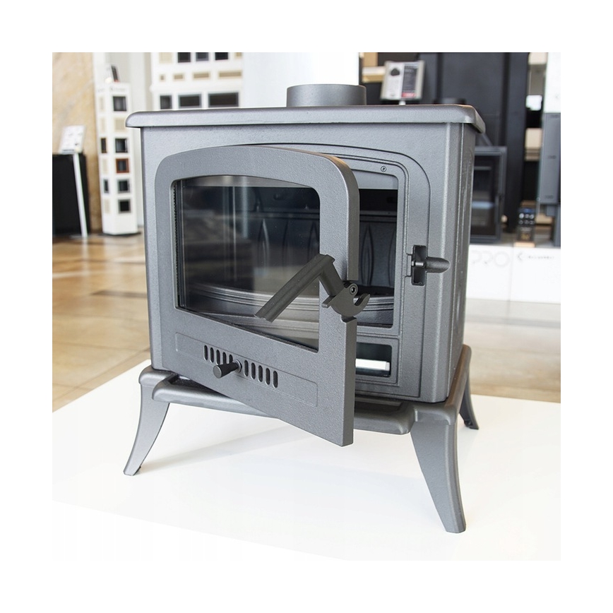 Kratki - Cast-iron fireplace 5kW 130mm