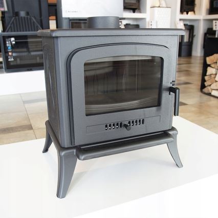 Kratki - Cast-iron fireplace 5kW 130mm