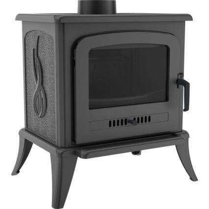 Kratki - Cast-iron fireplace 5kW 130mm