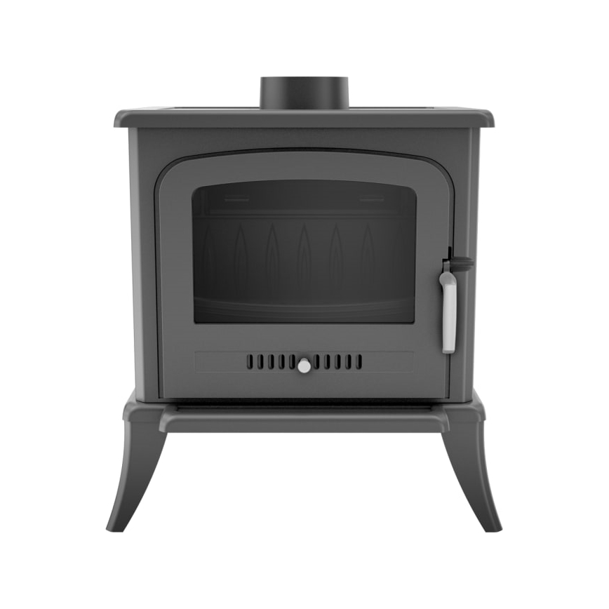 Kratki - Cast-iron fireplace 5kW 130mm