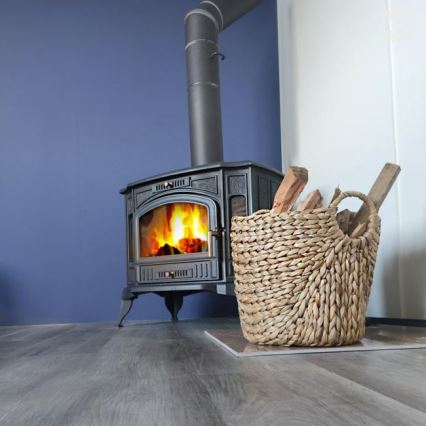 Kratki - Cast-iron fireplace 10kW 130mm