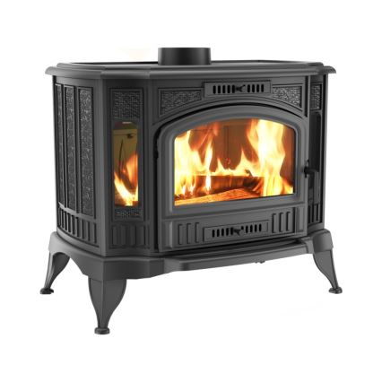 Kratki - Cast-iron fireplace 10kW 130mm