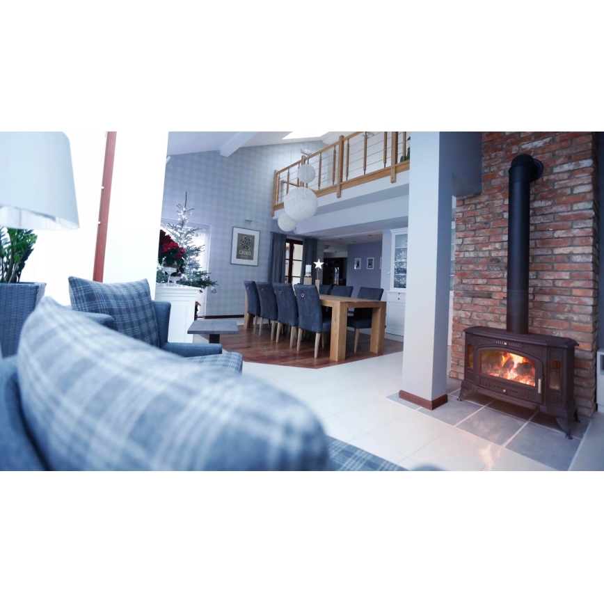 Kratki - Cast-iron fireplace 10kW 150mm