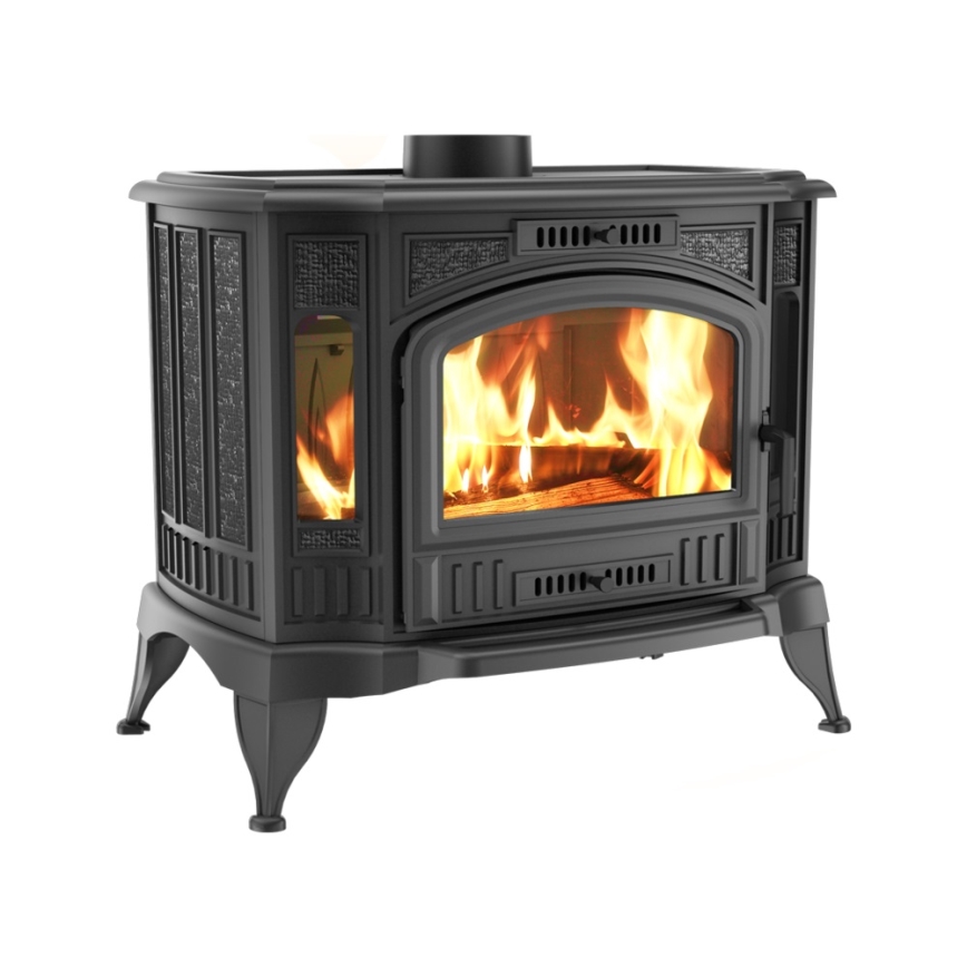 Kratki - Cast-iron fireplace 10kW 150mm
