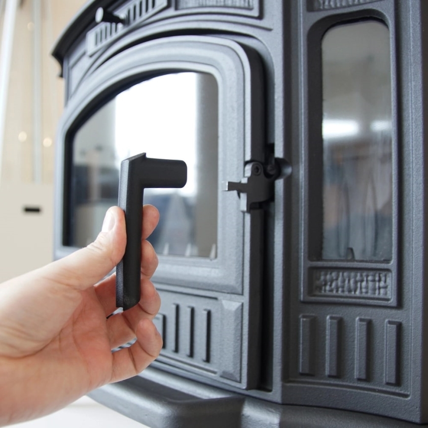 Kratki - Cast-iron fireplace 10kW 150mm