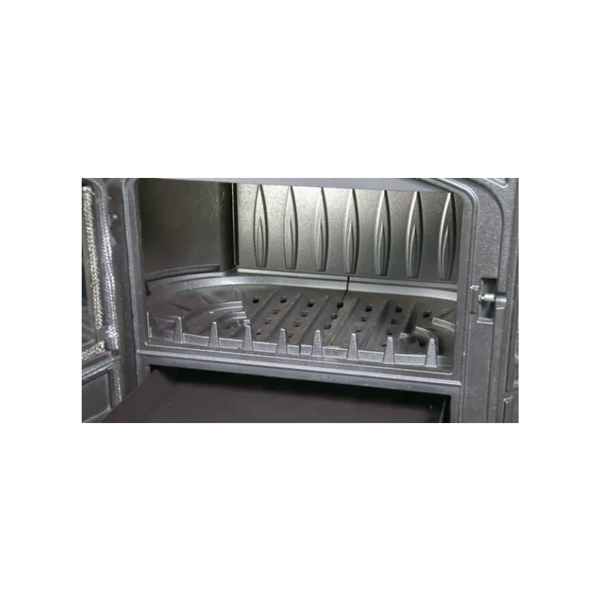 Kratki - Cast-iron fireplace 10kW 150mm