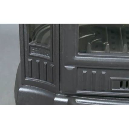Kratki - Cast-iron fireplace 10kW 150mm