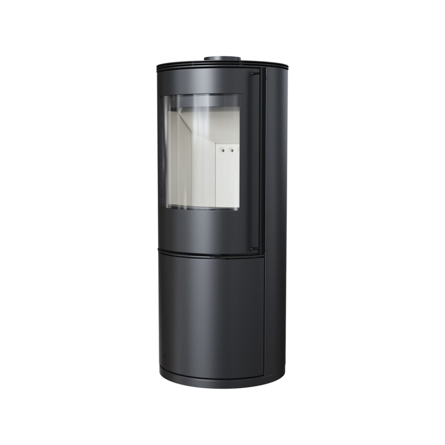 Kratki - Steel fireplace 9kW 150mm