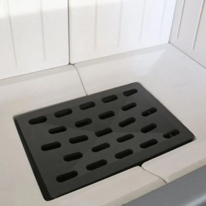 Kratki - Steel fireplace 9kW 150mm