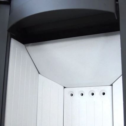 Kratki - Steel fireplace 9kW 150mm