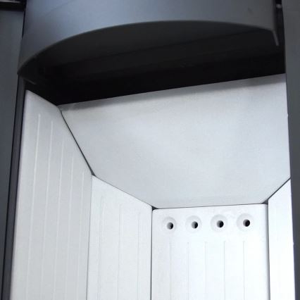 Kratki - Steel fireplace 9kW 150mm