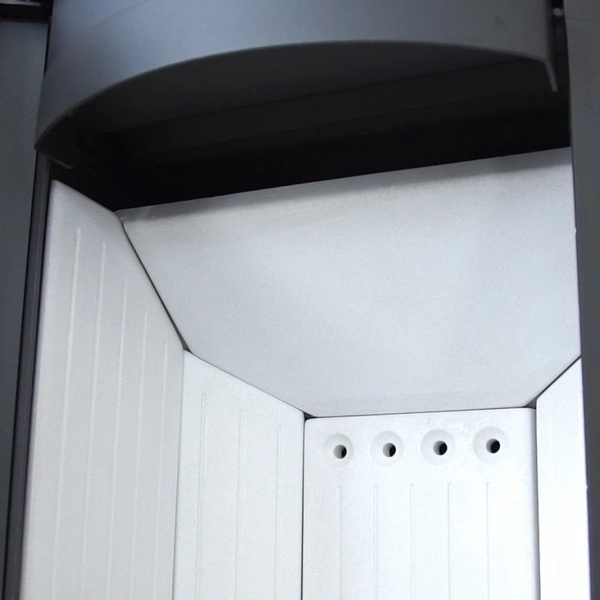 Kratki - Steel fireplace 9kW 150mm