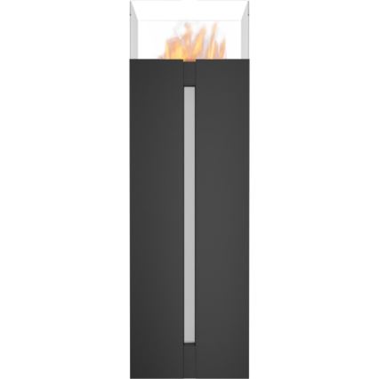 Kratki - BIO fireplace 113,6x35,9 cm 2kW black