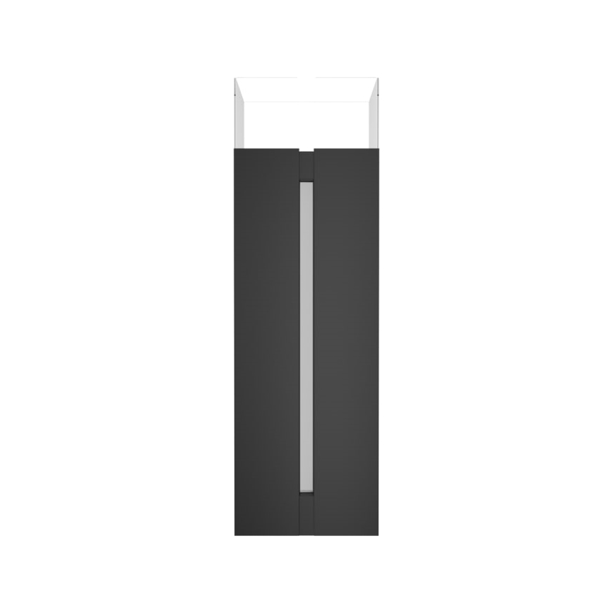 Kratki - BIO fireplace 113,6x35,9 cm 2kW black