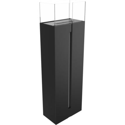 Kratki - BIO fireplace 113,6x35,9 cm 2kW black