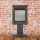 Kratki - Steel fireplace 7kW 150mm