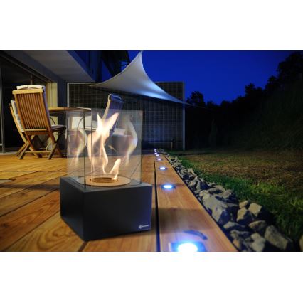 Kratki - BIO fireplace 35,3x25 cm 1kW black