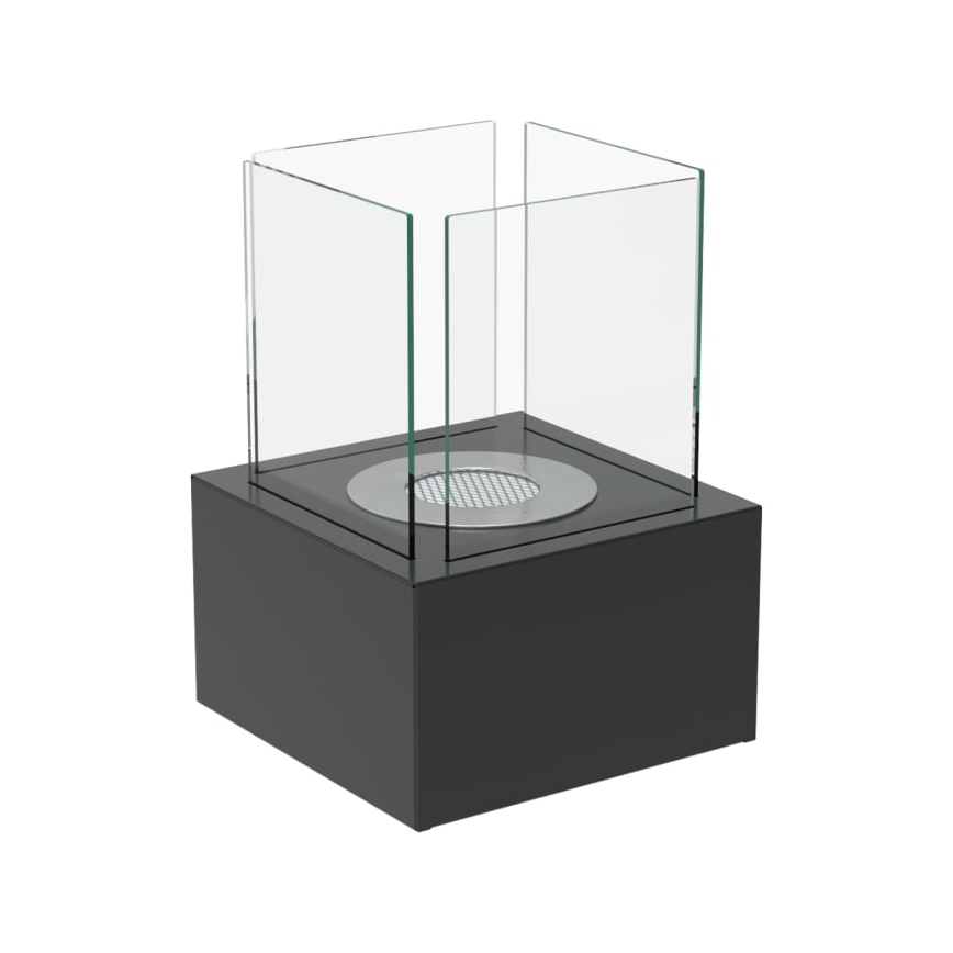 Kratki - BIO fireplace 35,3x25 cm 1kW black