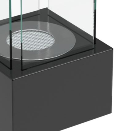 Kratki - BIO fireplace 35,3x25 cm 1kW black