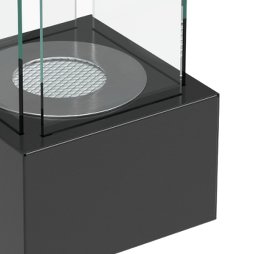 Kratki - BIO fireplace 35,3x25 cm 1kW black